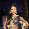 Model walks the ramp for designer Bhairavi Jaikishen's show at Amby Valley India Bridal Week day 2. .