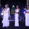 Models walks the ramp for designer Queenie show at Amby Valley India Bridal Week day 2. .