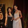 Kajal Pisal and Sumona Chakravarti at ITA Awards at Yashraj studios in Mumbai