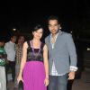 Sachal Tyagi with wife Jaya at ITA Awards at Yashraj studios in Mumbai