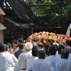 Producer Surinder Kapoor funeral at Vile Parle in Mumbai
