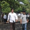 Celebs at Producer Surinder Kapoor funeral at Vile Parle in Mumbai