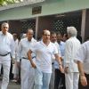 Celebs at Producer Surinder Kapoor funeral at Vile Parle in Mumbai