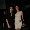 Shama and Karishma at Mikey Mc Cleary's THE BARTENDER music album launch at Blue Frog
