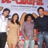 Cast and Crew at 'Be-Careful' music launch at Sheesha Lounge