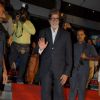 Amitabh Bachchan at Dev Anand's Chargesheet film Premiere in Cinemax