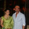 Ajay and Kajol Devgn grace Sanjay Dutt's Mata Ki Chowki in Bandra