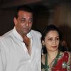 Sanjay Dutt with wife Manyata grace Mata Ki Chowki in Bandra