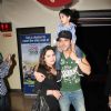 Zayed Khan with wife and son at Premiere of movie 'Love Breakups Zindagi' at PVR