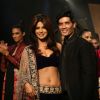 Priyanka Chopra with Manish Malhotra pose during the People Magazine Best Dressed Show 2011 party