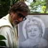 Amitabh Bachchan celebrates his 69th Birthday with media at his office Janak in Mumbai