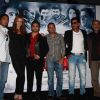 Sachin Joshi, Ravi Kissen and Candice Boucher at Press Conference of film 'Aazaan'