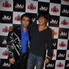 Shah Rukh Khan with Sachin Joshi at Premiere of film 'Aazaan' at PVR Cinemas in Juhu, Mumbai