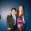 Sachin Joshi and Candice Boucher at Premiere of film 'Aazaan' at the Grand Cineplex in Dubai