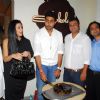 Abhishek Bachchan at launched of Anita Dongre desert cafe - Schokolaade at Khar Linking Road