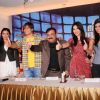 Vivek Oberoi, Tanushree Dutta, Sayali Bhagat and Sophie Chaudhary at the announcement of Country Club's New Year 2012 Press Meet