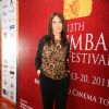 Olivia Harrison at on Day 7 of 13th Mumbai Film Festival