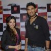 Soha Ali Khan and Yuvraj Singh at Classmate press meet, Taj President in Mumbai