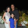 Farhad Billimoria & Amy Billimoria with Daughter at Pre Diwali terrace party