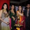 Kangna, Chirag, Sagarika and Neeru at Diwali celebrations to promote Miley Na Miley Hum at Fame