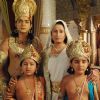 Gurmeet Choudhary : Lord Ram with his sons, Luv and Kush, and his mother Kaushalya
