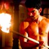 Gurmeet Choudhary : Gurmeet aka Maan Singh with fire