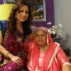 Tarana Raja Kapoor : Neha with Daadi on Bade Acche Laggte Hai sets