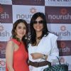 Sushmita Sen with Pooja Makhija's well being clinic 'NOURISH' launch in Bandra, Mumbai