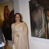 Hema Malini at Sudip Roy's art exhibition at Jehangir. .