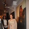 Hema Malini at Sudip Roy's art exhibition at Jehangir. .