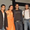 Sonakshi Sinha and Ranveer Singh during the launched of Vikramaditya Motwane film 'Lootera' at Yash Raj Studio