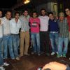 Bakhtiyaar Irani with his friends in his surprise party