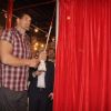 WWE Superstar Khali poses during the launch of game "The Great Khali" at Hamleys
