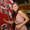 Russian actress Julia Bliss at 92.7 BIG FM Studios in Mumbai to promote their film GHOST