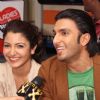 Ranveer and Anushka at Reliance Digital to promote their film "Ladies vs Ricky Bahl" in New Delhi