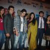 Ekta Kapoor with Hiten, Ankita at 'Pavitra Rishta' serial new cast introduction at Novotel, Mumbai
