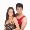 Sharman Joshi and Riya Sen in the movie 3 Bachelors