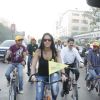 Neha Dupia at 92.7 BIG FM Cyclogreen rally