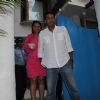 Lara Dutta & Tennis Ace Player Mahesh Bhupati poses during Lara Dutta's baby Shower in Mumbai