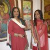 Shabana Azmi at Preksha Lal art exhibition, Kala Ghoda in Mumbai