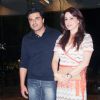 Sameer Soni with wife Neelam Kothari at Farah Khan's House Warming Party