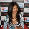 Priyanka Chopra gestures during the promo launch of film 'Agneepath' in Mumbai
