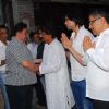 Rishi Kapoor at Sunil and Dharmesh Darshan's dad's prayer meet