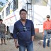 Tigmanshu Dhulia on the set of "Pranam Walekum" in Mumbai