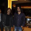 Hariharan with son Akshay during the release of Kailash Kher's new album "Kailasha Rangeele" in Mumb