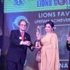 Divya Dutta at 18th LIONS GOLD AWARDS at Bhaidas Hall in Mumbai