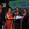 Saakshi Tanwar and Ram Kapoor at 18th LIONS GOLD AWARDS at Bhaidas Hall in Mumbai