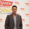 Tennis champion Mahesh Bhupati pose as part of the Colgate total campaigning for "Healthy Mouth"