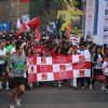 Bollywood celebs at Standard Chartered Mumbai Marathon 2012 in Mumbai