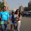 Celebs at Standard Chartered Mumbai Marathon 2012 in Mumbai